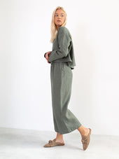 Weite Leinenhose