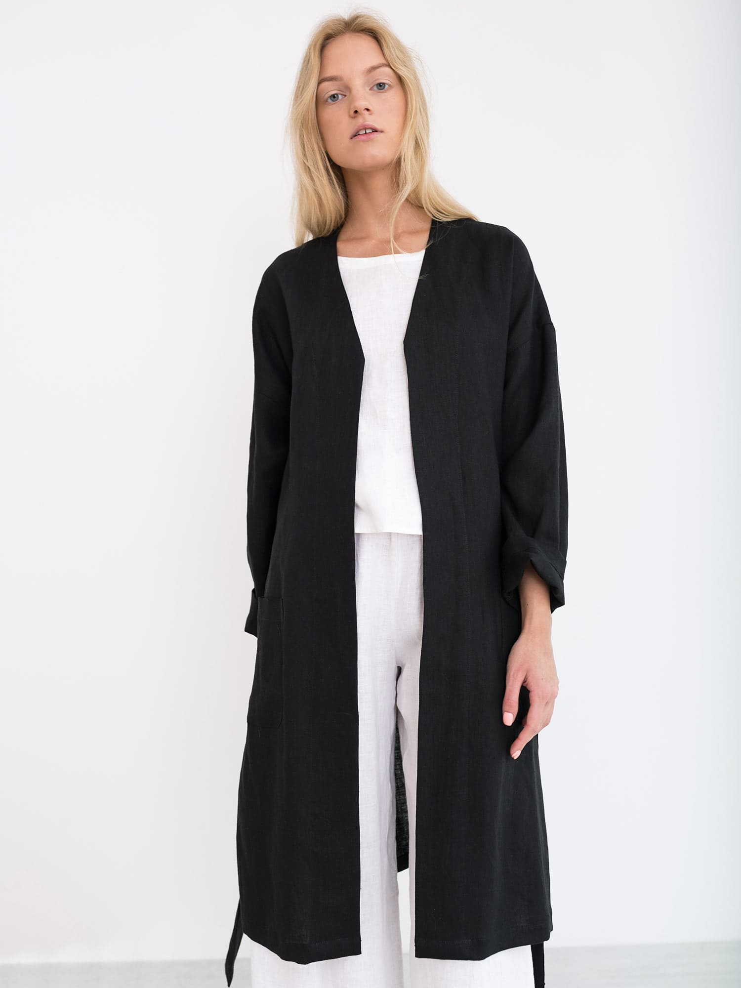 Long Linen Duster